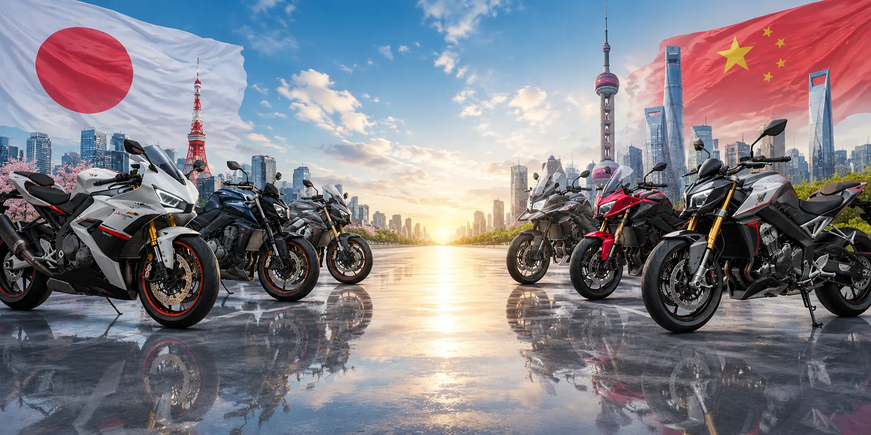 Bike showroom background 1