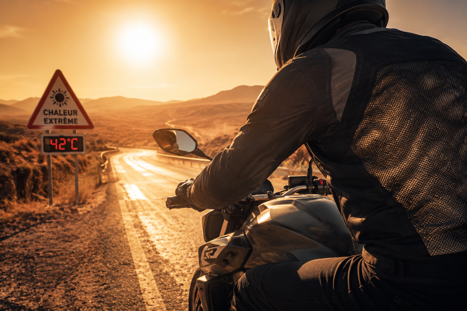 Rouler sous la canicule